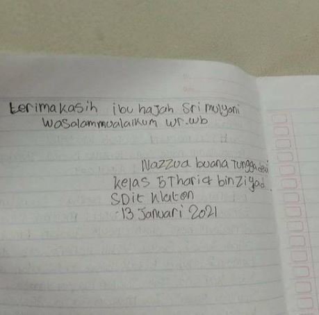 surat untuk bupati klaten
