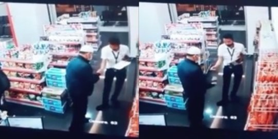 Viral Video Kapten Afwan Traktir Kru Bandara di Minimarket, Sikapnya Banjir Doa