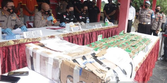 Sabu Seberat 46 Kg dari Malaysia 'Diparkir' di Pulau Terung Batam