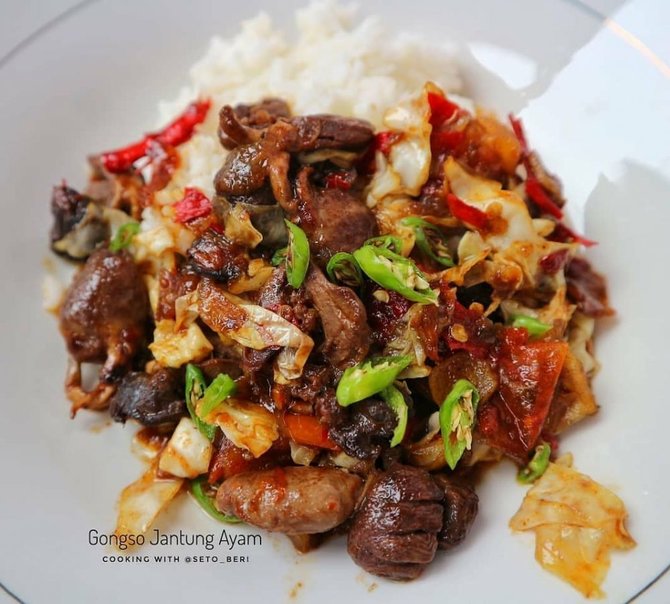 10 resep makanan gongso sajian menu lezat beraroma khas