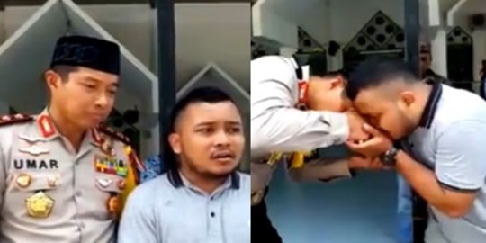 Tak Mau Tangannya Dicium, Cara Jenderal Polri Menolak Ini Bikin Salut
