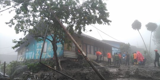 Kondisi di Kawasan Gunung Mas Bogor Masih Berbahaya