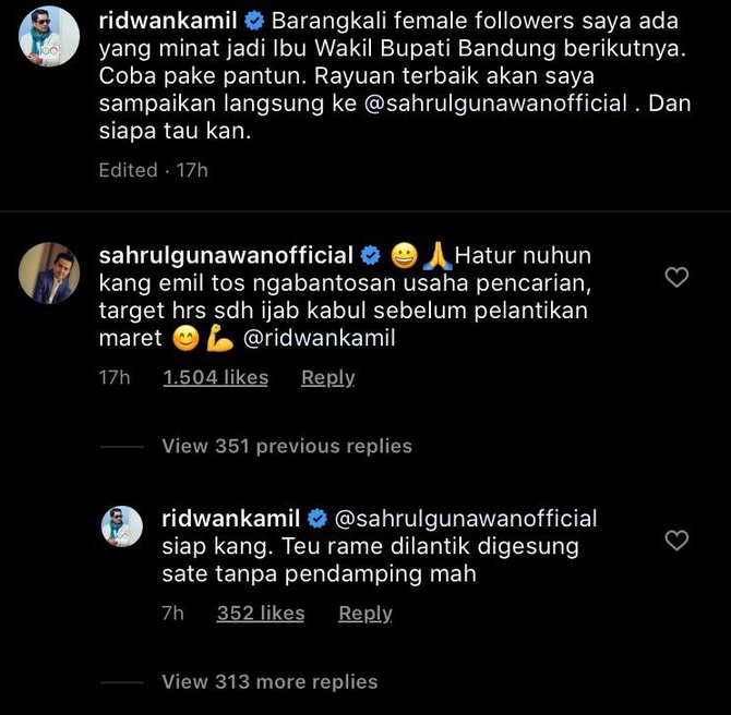 Masih Duda Sahrul Gunawan Targetkan Ini Sebelum Dilantik Jadi Wakil