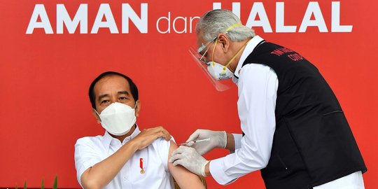 CEK FAKTA: Tidak Benar Vaksinasi Presiden Jokowi Gagal dan Harus Diulang