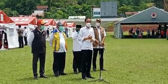 Keluh Kesah Korban Gempa Mamuju, Dipaksa Pindah Tenda Sebelum Jokowi Tiba