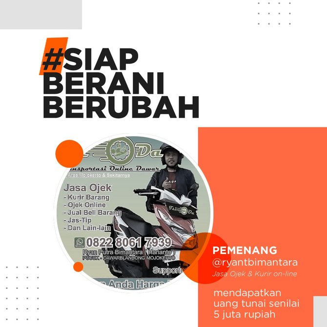 pemenang program berani berubah