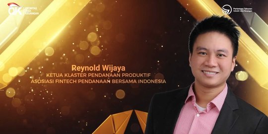 Beri Pinjaman Rp 20 Triliun, CEO Modalku Raih Penghargaan Tokoh Penggerak Fintech OJK