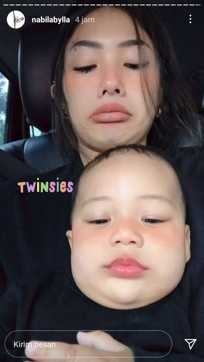 nabila putri dan sang anak