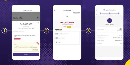 Aplikasi HSB Hadirkan Fitur Transfer Deposit Lewat Kartu Debit