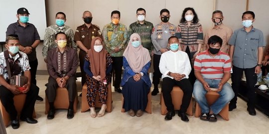 10 Korban dan Ahli Waris Kasus Terorisme di Sulsel Terima Kompensasi Rp2,015 Miliar