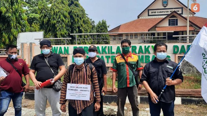 aksi jalan kaki rembang jakarta