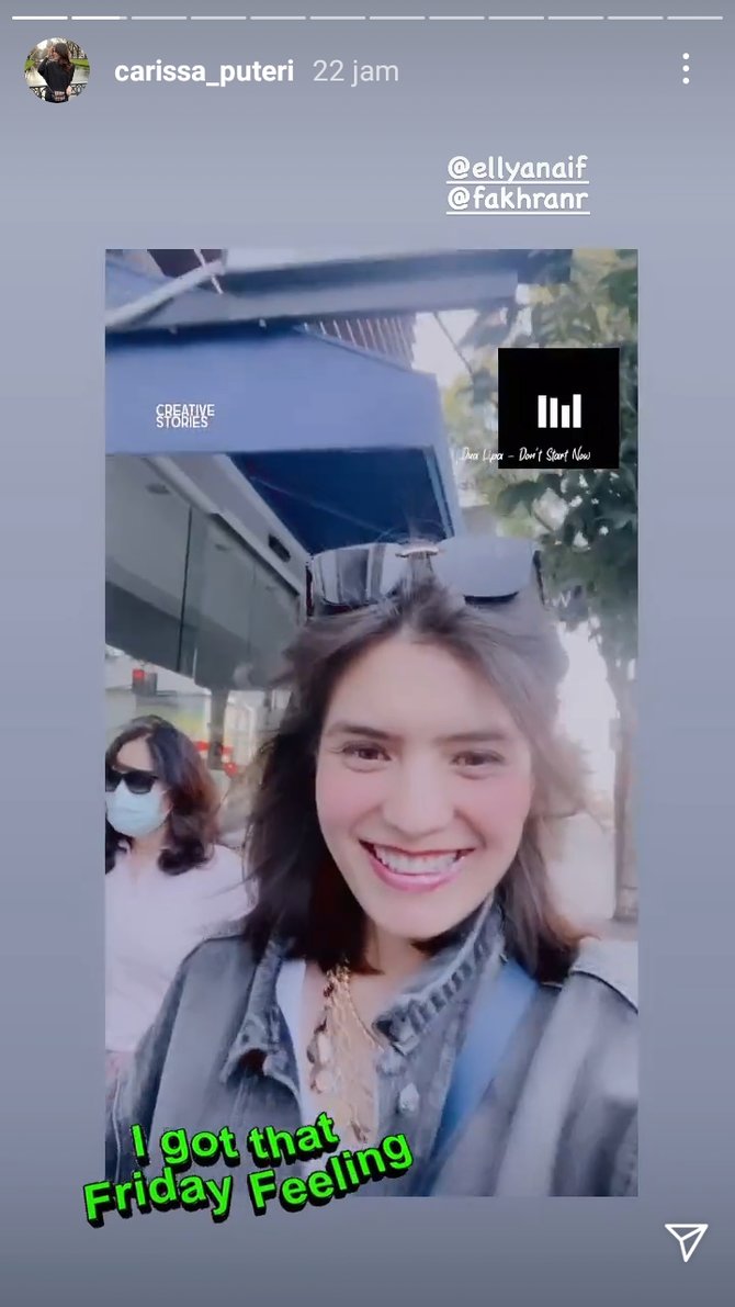 potongan rambut baru carissa puteri