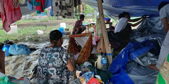 BNPB Bakal Tambah Tenda Khusus Isolasi Pasien Covid-19 di Sulbar