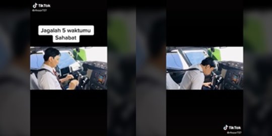 Viral Pilot Ingatkan Pentingnya Jaga Salat: Tak Tahu Kapan Ajal Menjemput