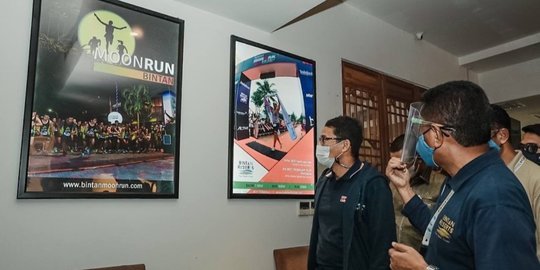 Sandiaga Uno ke Pulau Bintan, Cek Kesiapan Travel Bubble