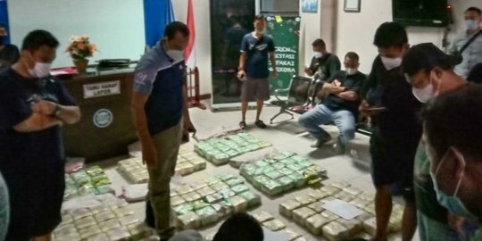 BNN Amankan 171 Kilogram Sabu dan Puluhan Ribu Butir Ineks di Sumsel