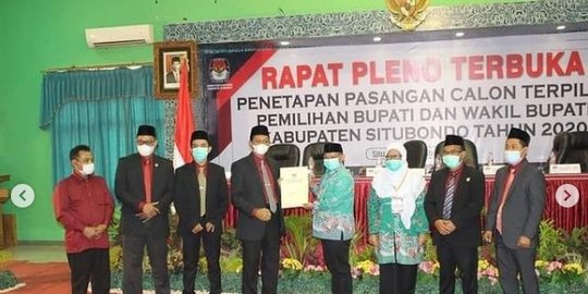 Viral Video Sekelompok Orang Berjoget Usai Penetapan Bupati Situbondo, Ini Faktanya