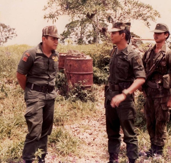 foto lawas hendropriyono dan prabowo subianto