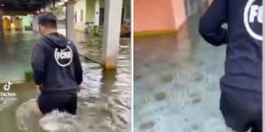 Viral Banjir Genangi Musala, Air Bah Justru Bening Tak Terjamah Kotoran