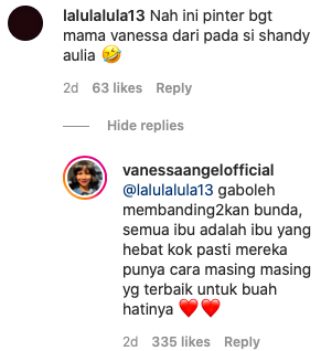 dinilai lebih pintar dari shandy aulia dalam mengurus anak vanessa angel beri tangga