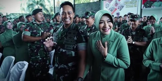 Potret Cantik Istri para Jenderal TNI dan Polri, Ada Mantan Presenter Televisi
