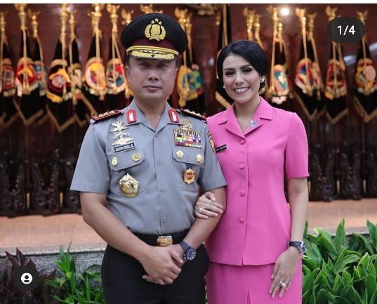potret cantik istri para jenderal tni dan polri