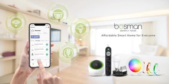 Bosman Masuk Pasar Smart Home Nasional, Tawarkan Kualitas dan Harga Terjangkau