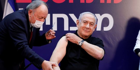 Usai Vaksinasi Kedua, Hanya 20 dari 128.000 Warga Israel Tertular Covid-19