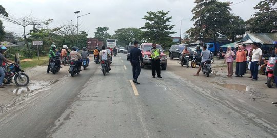 Tak Bisa Menyalip, Seorang Mahasiswa di Pekanbaru Tewas Ditabrak Mobil Boks