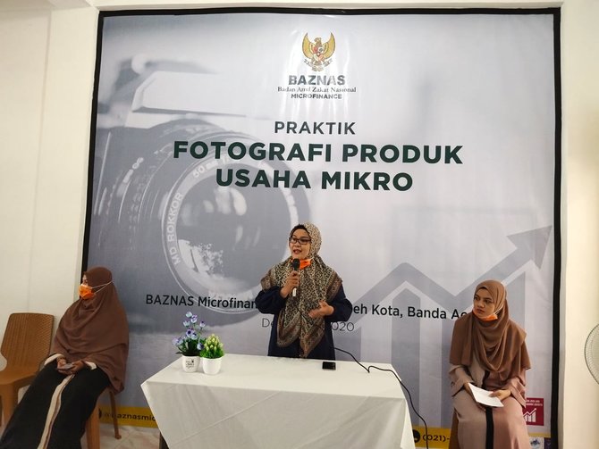 pendamping program baznas microfinance desa lampaseh kota banda aceh annisa