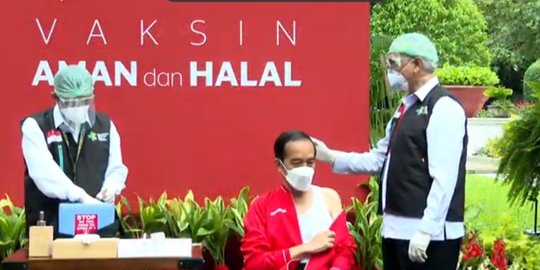 Selain Jokowi, Menkes hingga Raffi Ahmad Juga Terima Suntikan Vaksin Dosis Kedua