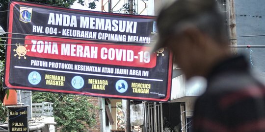 Zona Merah Covid-19 di Jakarta Menyebar Jadi 54 RW