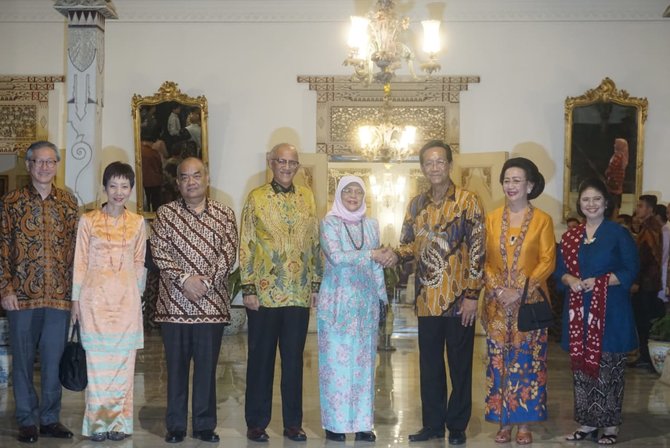 presiden singapura bertemu sri sultan hb x