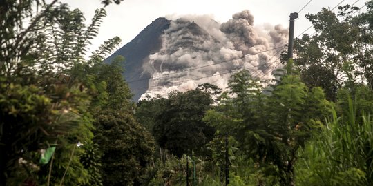 BPPTKG: Hingga Pukul 06.00 WIB Tidak Terjadi Guguran Lava Pijar dan Awan Panas Merapi