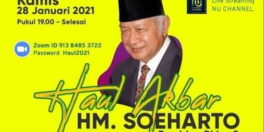 PBNU Bantah akan Gelar Haul Akbar Presiden ke-2 Soeharto