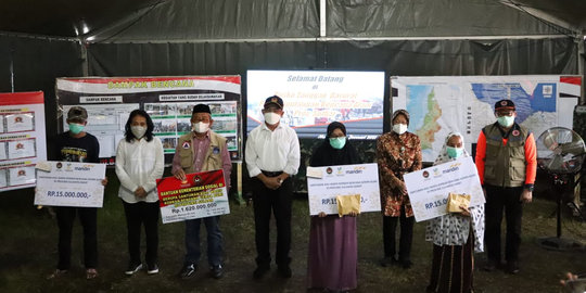 Total Bantuan BNPB untuk Korban Gempa Sulbar Capai Rp27,51 Miliar