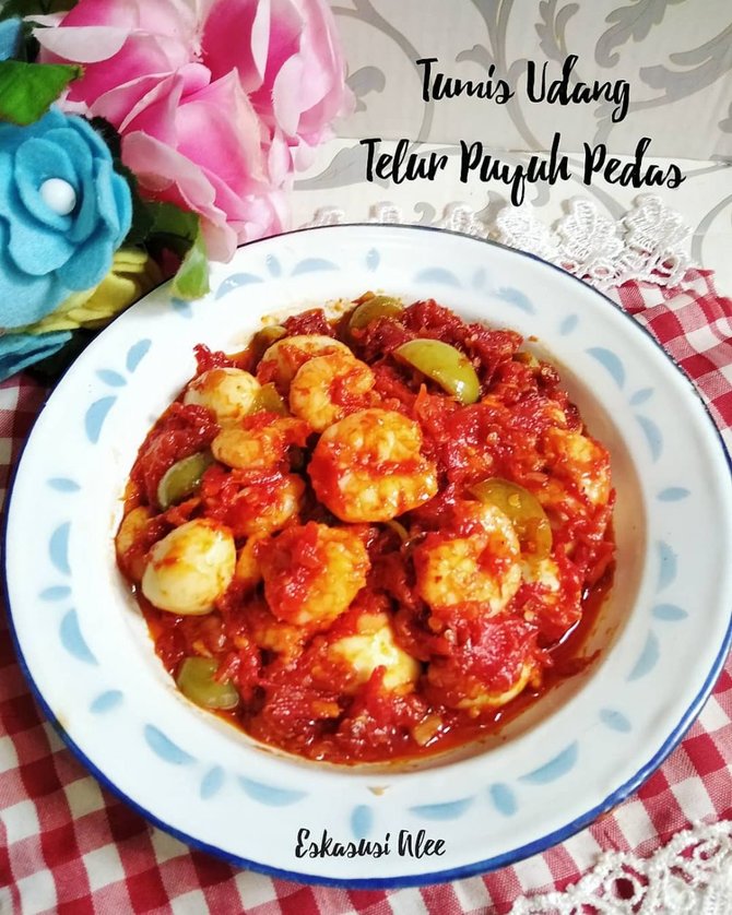 resep tumis udang