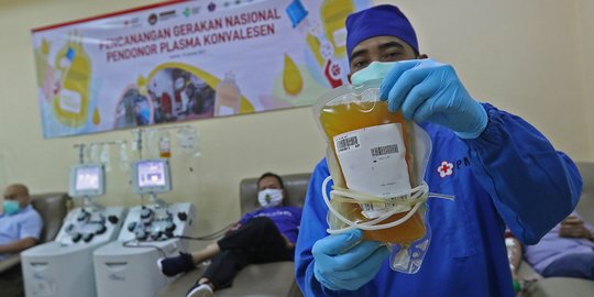 Plasma Darah Konvalesen Terbatas, 78 Polisi Penyintas Covid-19 di Jember Lakukan Ini