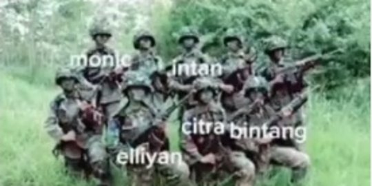 Garang saat Bawa Senjata, Wajah Asli Tentara Perempuan Ini Bikin Kaget