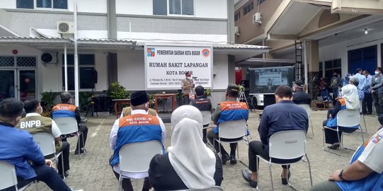 Rumah Sakit Lapangan Covid-19 Kota Bogor Sudah Terisi 60 Persen