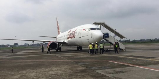 Cuaca Buruk, 2 Pesawat Rute Cengkareng-Semarang Mendarat di Adi Soemarmo