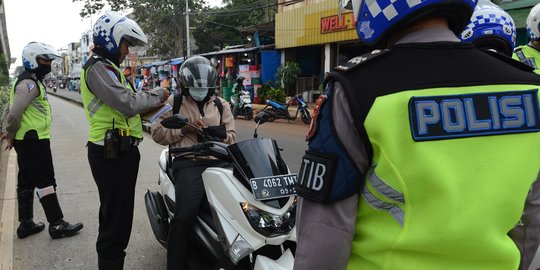 Gelar Operasi Yustisi, Polda Metro Jaya Menindak 554.354 Pelanggar