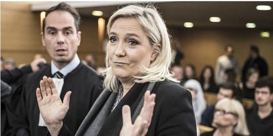 Melejit di Survei, Marine Le Pen Serukan Larangan Hijab di Prancis