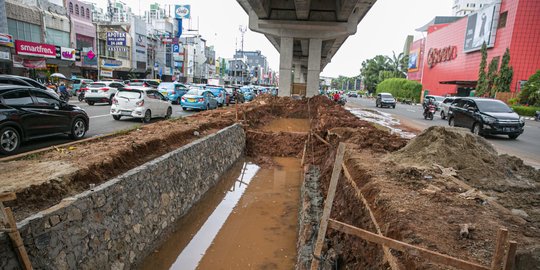 Pembuatan Kolam Olakan Air untuk Menampung Genangan Hujan di Jakarta