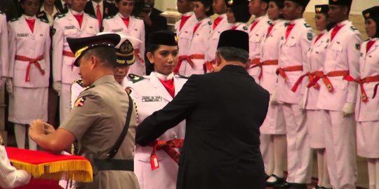 Kini Perwira Polri, Potret Polwan Cantik Pembawa Baki Era SBY saat Masih Paskibraka