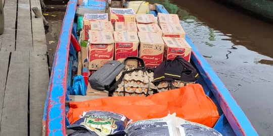 Speedboat Angkut Bantuan Bencana Alam Tenggelam Usai Diterjang Gelombang