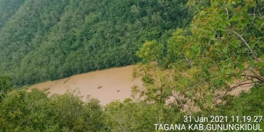 Diguyur Hujan Deras, 10 Hektare Lahan Pertanian di Gunungkidul Terendam Air