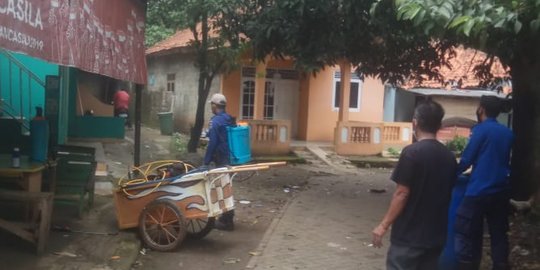 Teror Ulat Bulu Ganggu Aktivitas Warga Serpong Tangerang Selatan