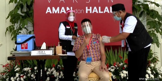 Buat Negara, Raffi Ahmad Rela Tidak Dibayar Lakukan Vaksin di Istana