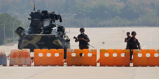 Suasana Jalanan di Myanmar Saat Diambil Alih Militer